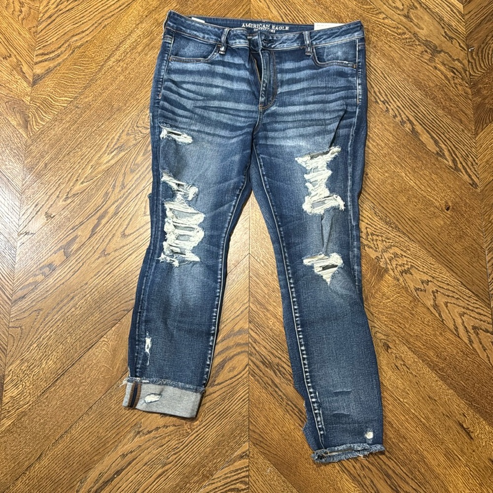 American Eagle Next Level Stretch Jegging Crop